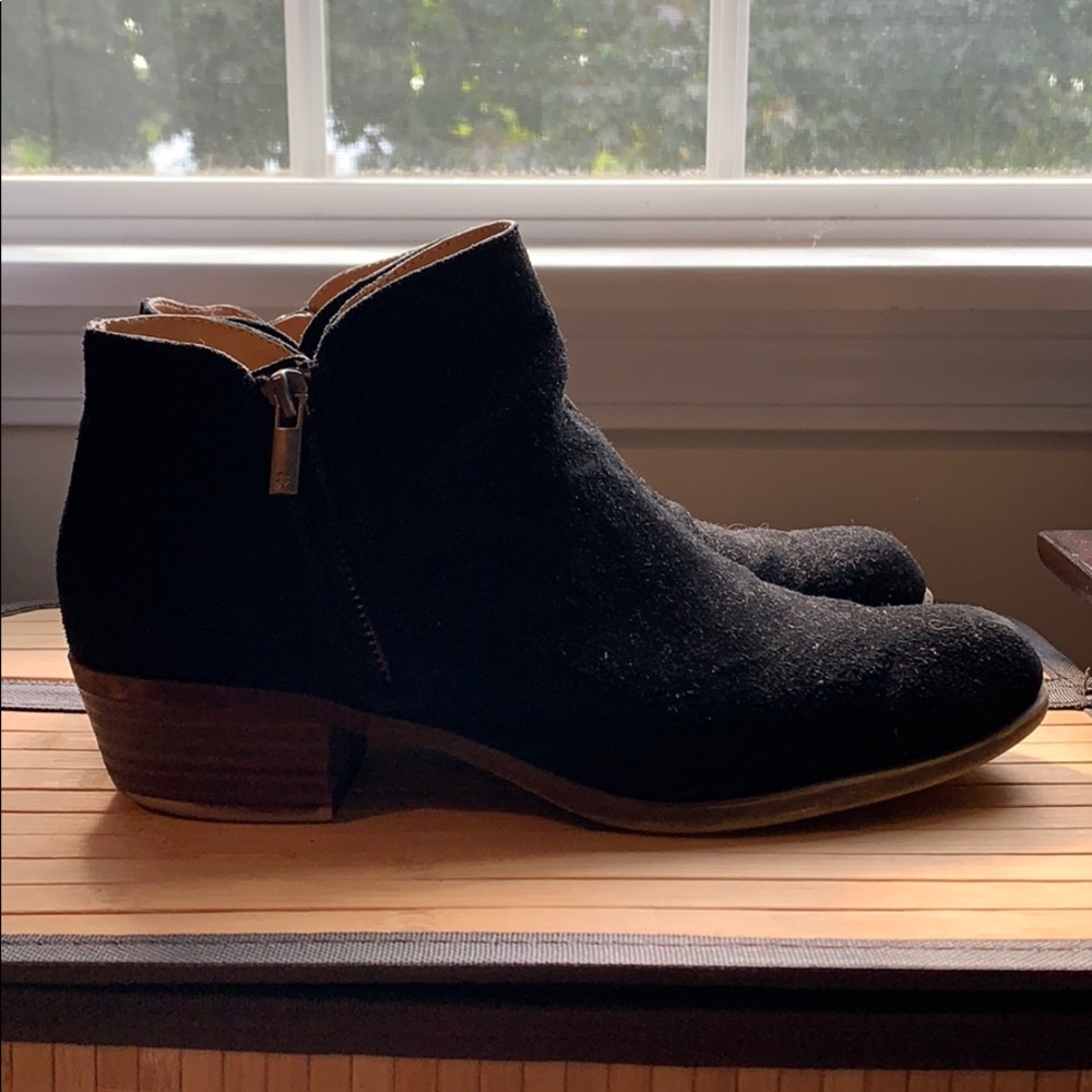 Lucky Brand Suede Booties
